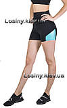 Жіночі шорти для фітнесу Шорти з утяжкою Спортивні жіночі шорти з високою посадкою, фото 3