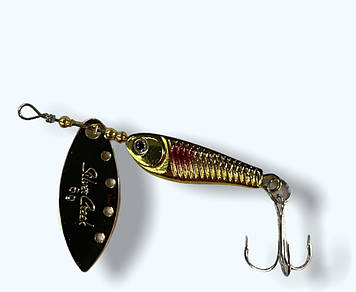 Блешня вертушка DAIWA Silver Creek kurokin 6гр