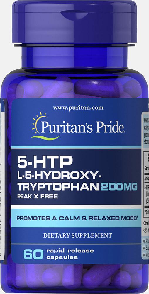 Харчова добавка 5-HTP 200mg (GRIFFONIA SIMPLICIFOLIA) 60 капсул