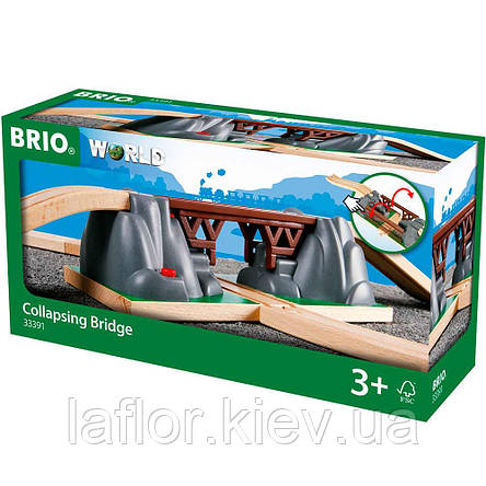 Руйнівний міст для залізниці Brio 33391, фото 1