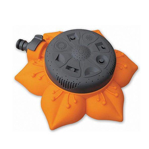 Дощуватель багатофункціональний orange, 8 режимів, Соняшник Presto-PS № 8111