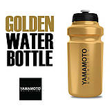 Фляга спортивна Yamamoto Nutrition Water Bottle Gold 500 мл, фото 3