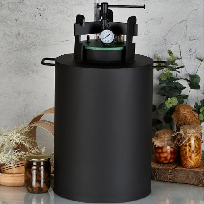 Домашній сталевий автоклав (на 21 л. банок)