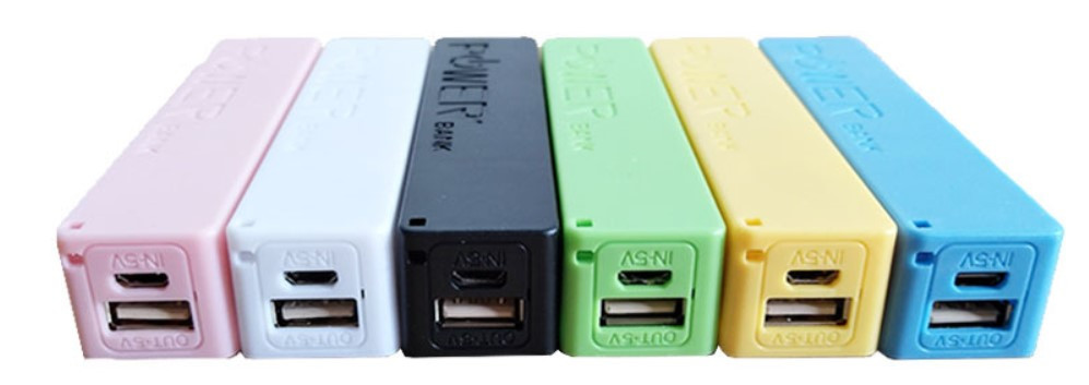 Power bank 1 акумулятор 18650 USB+microUSB 1 А (без акумуляторів)