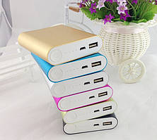 Power bank 4 акумулятора 18650 USB+microUSB 2А (без акумуляторів)