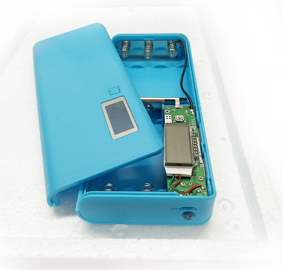 Power bank 5 акумулятора 18650 2хUSB+microUSB 2А LCD екран (без акумуляторів)