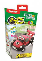 Детский набор для лепки из пластилина Super Dough Racing time Машинка (красная), инерционный механизм,