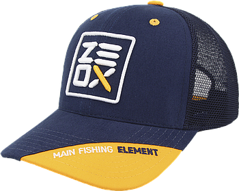 Кепка Zeox Trucker синя з сіткою NEW 2021