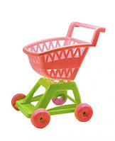 Пластиковая детская тележка для супермаркета Kinderway розовый KW-36-001_к