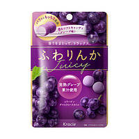 Kracie Fuwarinka Soft Candy Beauty Rose Мягкие жевательные конфеты с экстрактом розы и виноградным соком, 32 г