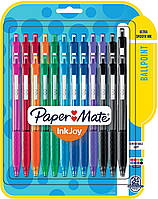Набор цветных ручек автоматических Paper Mate InkJoy 300RT Retractable Ballpoint Pens, 1мм (1945926)