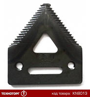 Сегмент ножа жатки (мелкая насечка) (H136807), JD900 (Италия) | H207929JD