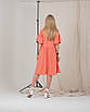 Молодіжне плаття "367", помаранчевий, розміри подвійні 42-44,46-48,50-52, фото 7