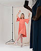 Молодіжне плаття "367", помаранчевий, розміри подвійні 42-44,46-48,50-52, фото 8
