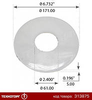 Шайба пластиковая INTRAX 4331502901, 4331502900 (Mansons) | 600033