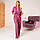 Яскравий трикотажний костюм фіолетовий, фото 2