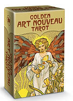 Мини Золотое Таро Уэйт Ар Нуво - Mini Golden Art Nouveau Tarot. Lo Scarabeo