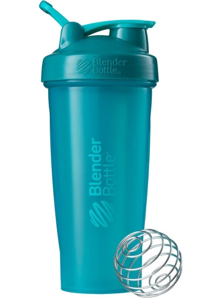 Шейкер спортивний BlenderBottle Classic Loop 28oz/820ml Teal (Original), фото 1