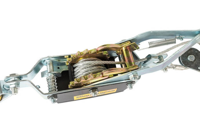 Купить Лебедка таль ручная рычажная тросовая 4 тонны, 2 положения, трос ...