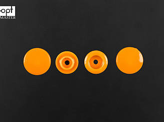 Кнопки пластик Т-5, 11,7 мм, кол. D05 помаранчевий (1000 шт / уп.)