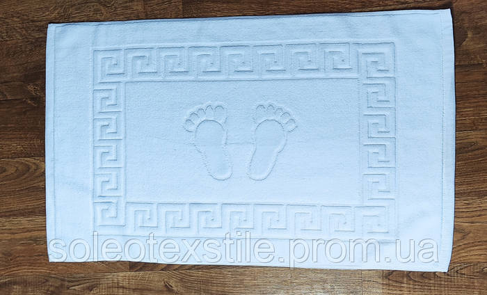 Коврик 50*80, полотенце для ног, махровый "с ножками". 350 г/шт. "Foot ...