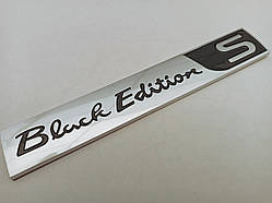 Емблема Black Edition S 199*33 мм