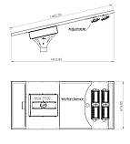 Автономне освітлення серії SLS 80 Вт / 60Ач / 190 Вт, фото 2