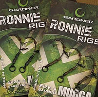 Монтаж Gardner Ronnie Rigs #4 Barbed (3шт)