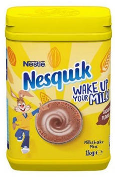 Розчинний напій какао Nestle Nesquick 1 кг, у пластиковому пакованні