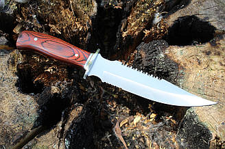 Мисливський ніж з чохлом А44 / Н-380 / 30 см