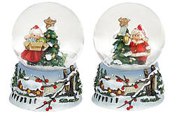 Водяна куля Дітки з ялинкою 6,5 см