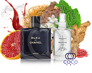 Чоловіча парфумована вода Chanel Bleu De Chanel 110 Ml OAE у пластиковій пляшці