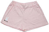 Піжама літня світло-рожева для дівчаток, майка і шорти, малюнок зайчиків, зріст 158 см Фламінго, фото 5