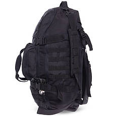 Рюкзак-сумка тактична SILVER KNIGHT TY-186-BK чорний, фото 3