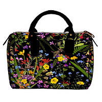 Сумка бочка Barrel Bright wildflowers 28x18x17 см (SB_21M004_BL)