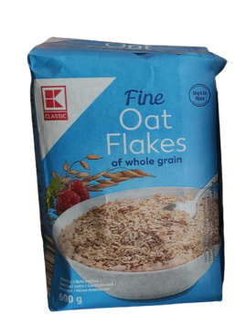 Подрібнені вівсяні пластівці Kaufland Fine Oat Flakes, 500 г