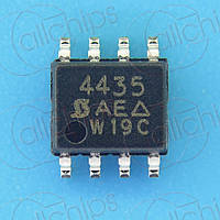 MOSFET P-Channel 30В 8А 20мОм Vishay Si4435DY-T1-A-E3 SOP8