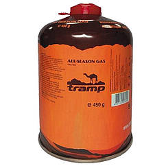 Балон газовий Tramp TRG-002 з різьбовим з'єднанням (450г), всесезонний