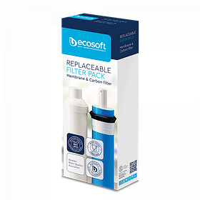 Комплект картриджів Ecosoft 4-5 для фільтра зворотного осмосу