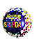 Куля фольгований круглий Happy Birthday асорті, фото 4