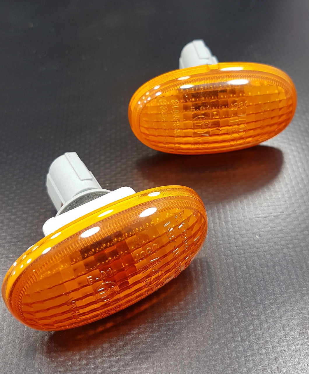 Повторювачі повороту в крило Авео (жовтий) OEM Корея, фото 1