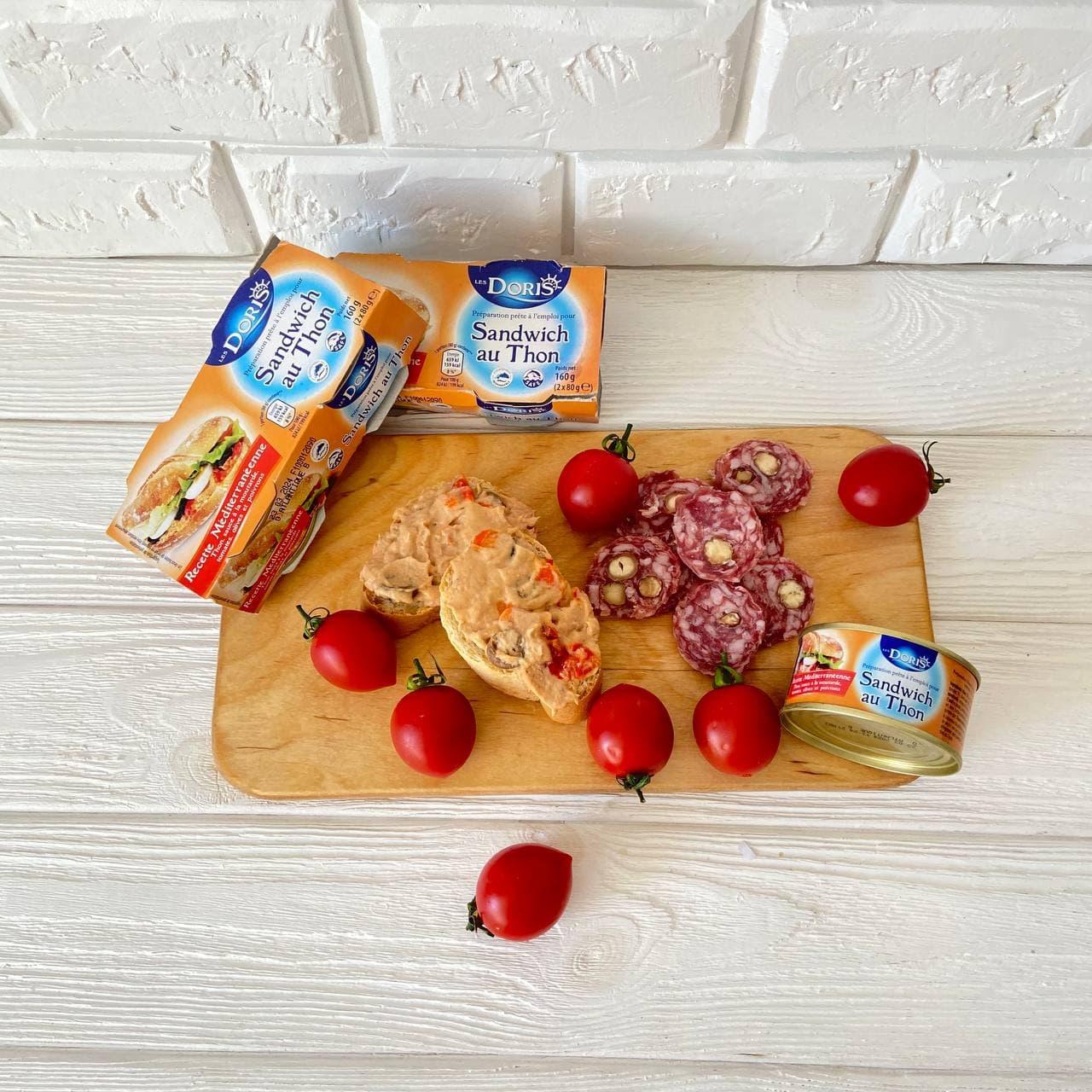 Паштет з тунця "Sandwich au Thone". Франція