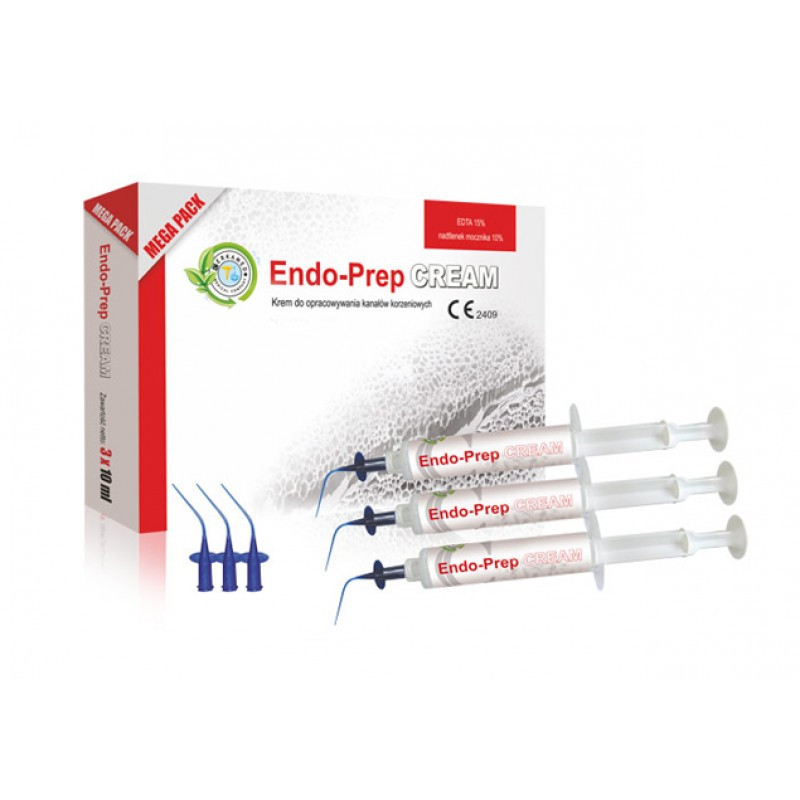 Endo- prep cream megapack (ендо-преп крем) для розширення кореневих каналів 3*10 мл. Cerkamed