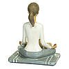Настільна статуетка дівчини з котами "Йога Лотос" 13/10 см Lefard (2007-092), фото 4