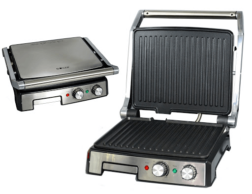 Контактний гриль притискний електричний з таймером Haeger HG-2681 2800W