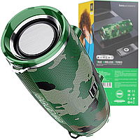 Колонка bluetooth hoco. BS40 Camouflage Green