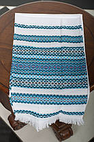 Рушник обрядовий "Стожари" 2,2 м, блакитний, Р056, фото 4