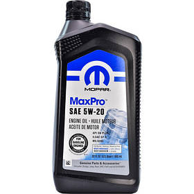 Безкоштовна доставка Моторне масло Mopar MaxPro 5W-20 синтетичне, 1л