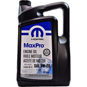 Безкоштовна доставка Моторне масло Mopar MaxPro 5W-20 синтетичне 5л
