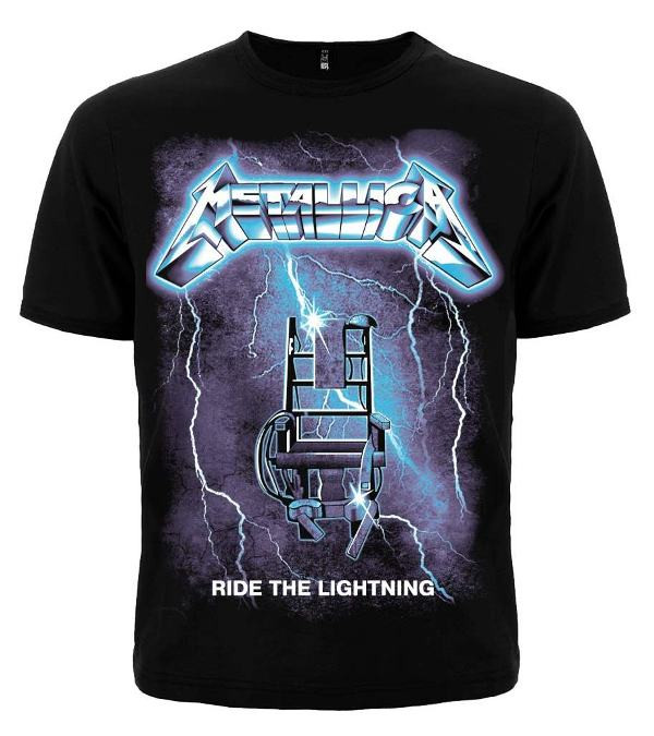 ФУТБОЛКА METALLICA RIDE THE LIGTNING